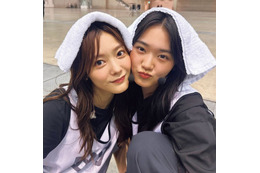 櫻坂46田村保乃＆山崎天“大阪姉妹”密着ショット解禁【櫻撮】 画像