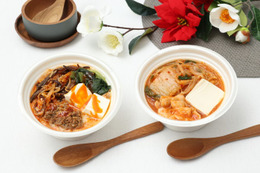 セブン、冬の身体を温める「スープごはん」キムチチゲと豆乳担々の新作2種登場 画像