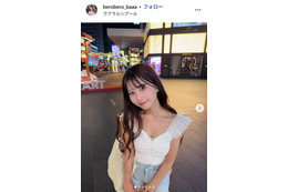 “2ヶ月で11kg減”話題のアイドル、ヘナタトゥー際立つキャミ姿披露「模様が綺麗」「可愛すぎる」 画像