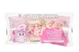 韓国発人気キャラ“エスターバニー”とセブンがコラボ、ピンクな春色スイーツ・パン全8品登場 画像