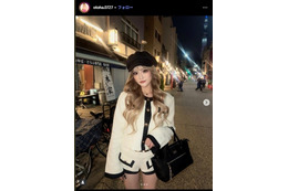 「今日好き」出身ギャル、ミニスカ制服姿で高校卒業報告「スタイルレベチ」「最強のギャルJK」の声