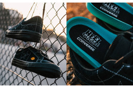 コンバース スケートボーディング×ヒールコレクティブ、コラボ「ONE STAR SK」3月17日発売