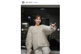 沖田愛加アナ、“イケメン風”弟の姿公開「盛れてる角度」「いい感じ」と太鼓判 画像