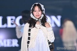 桜井玲香、レースのバブーシュカで魅力発揮「可愛すぎる」「似合ってる」の声【TGC2026 S/S】 画像