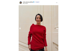 中村江里子アナ、息子の抜群スタイルに注目集まる「シルエットがすでにイケメン」「なんて絵になる親子」 画像