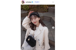 サッカー日本代表・上田綺世選手の美人妻、妊婦用デニムでマタニティコーデ「着こなしが素敵すぎる」「さすが」と反響