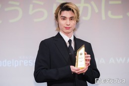本田響矢「めおと日和」愛語る「人としても成長することができた大切な作品」助演俳優部門1位に感謝【モデルプレス ベストドラマアワード 授賞式】 画像