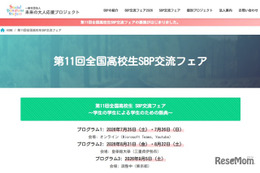 「全国高校生SBP交流フェア」発表団体・見学団体募集