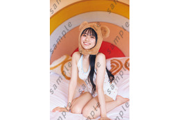 乃木坂46川崎桜、クマ耳＆部屋着姿にキュン 1st写真集封入ポストカード第1弾公開【エチュード】 画像