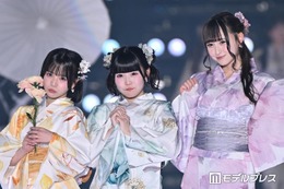 iLiFE!あいす・虹羽みに・若葉のあ、浴衣姿で3ショットランウェイ「可愛いが渋滞」「華やかで素敵」と反響【関コレ2026S/S】 画像