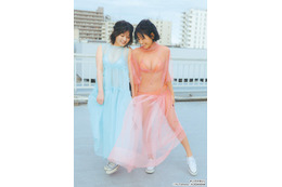 夏芽すず＆池田レイラ「ヤンマガ」グラビアで美スタイル際立つ “ペアでは3作目”デジタル写真集リリース