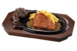 ブロンコビリー、ほどよい霜降りの「炭焼き極選プレミアムサーロインステーキ」24日より期間限定で販売開始！