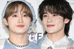 DXTEEN大久保波留＆田中笑太郎「ウチらちょーーかわいい」金髪ギャルメイクで雰囲気ガラリ「誰かわからなかった」「似合ってる」