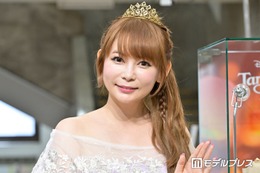 中川翔子、スイカロンパース姿の双子公開「信じられないくらい可愛い」「目の保養」の声 画像