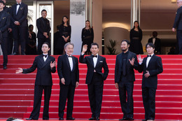 本木雅弘主演「黒牢城」カンヌで世界初披露 菅田将暉・宮舘涼太ら登壇 観客1,000人がスタンディングオベーション