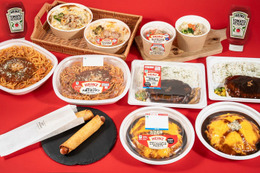 【ファミマ×ハインツ】累計220万食突破の人気コラボ第2弾、大盛ナポリタンから濃厚グラタンまで全6種