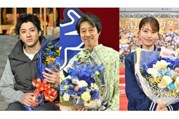 日曜劇場「ＧＩＦＴ」堤真一・山田裕貴・有村架純・本田響矢、約5ヶ月の撮影がクランクアップ「エース役の裕貴くんのリードがあったからこそ、無事に乗り越えることができたのだと思っています」 画像