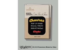 夏フェスなど多彩なシーンで活躍。スポーツてぬぐいで話題の「CHAORAS」POPUPが7月4日に開催