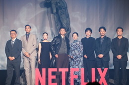 「ガス人間」8か月の撮影に小栗旬＆蒼井優＆広瀬すず＆林遣都らが手ごたえ語る