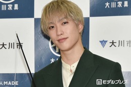 THE RAMPAGE藤原樹「おじ活、頑張ります」生まれたばかりの甥を抱く姿公開「尊い」「抱っこする手が優しすぎる」と反響