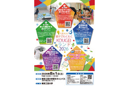 【夏休み2026】東京工芸大「親子でわくわくKOUGEIランド」先着受付