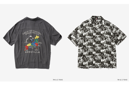 「ゴジラ」と怪獣たちにフィーチャー！ メンズアパレル全19種発売「niko and ...」