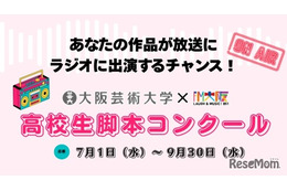 大阪芸大×FM大阪、高校生脚本コンクール…9/30締切