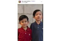 中村獅童の息子・陽喜＆夏幹、尾上松也からのプレゼントに興奮「喜んでる顔が可愛い」「センス抜群のご褒美」
