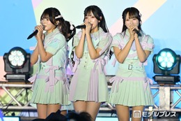 ≒JOY、夏曲連発で魅了 新曲初披露・ラストの「ニアジョイ音頭」にファン沸く【TIF2026】