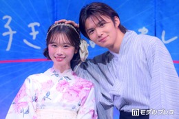 【今日好き夏まつり】今井暖大＆時田音々“はるねね”カップル、頭ポンポンで甘さ全開登場「ラブラブすぎて尊い」「相変わらずお似合い」 画像