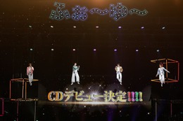 ふぉ～ゆ～、CDデビュー決定で福田悠太が涙「続けてよかった」辰巳雄大は「正直、怖い」【メンバー挨拶全文】