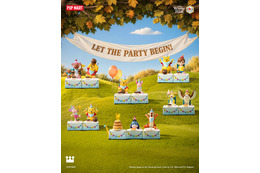 くまのプーさんたちがパーティー！POP MART「Let's Party」シリーズ、全13種で登場