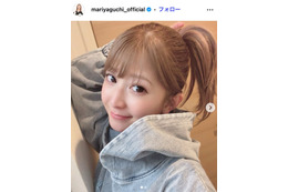2児の母・矢口真里、息子2人＆夫の家族4人ショット公開「川の字になって可愛すぎる」「幸せショットにホッコリ」の声 画像