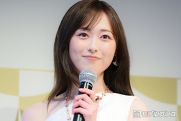 福原遥、肩出しドレス姿にファン悶絶「大人の魅力」「思わず二度見しちゃう」と反響