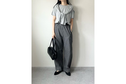 【ユニクロ・GU】全身グレーコーデ。ワントーンを洗練見えさせる鍵は”濃淡”【40代の毎日コーデ】