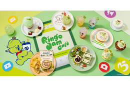 Mrs. GREEN APPLE、全国6都市でテーマカフェ開催 メンバーが選んだドリンク＆公式キャラ「メメル」モチーフのメニュー登場【Ringo Jam Café】 画像