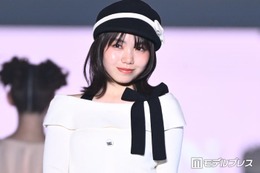 「GTO」稲垣来泉、オフショル×ミニワンピで「TGC」初出演「すっかり大人っぽくなって美しすぎる」「ドラマと別人」の声【TGC2026A/W】