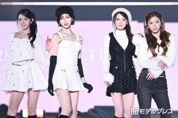 IS:SUE、4人揃ってランウェイ 個性あふれるコーデで抜群スタイル際立つ【TGC2026A/W】