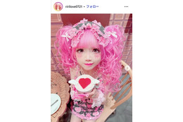 “小学生姫ギャル”りりぴ、リカちゃん人形ヘアに反響「リアルお人形さん」「全部ピンクで可愛すぎる」