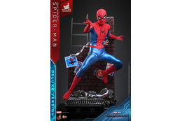 雪のニューヨークを再現した台座も！ スパイダーマン「ファイナル・スウィング・スーツ」デラックス版が登場