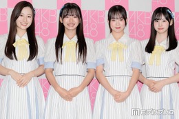 AKB48、22期研究生4人お披露目 元メンバー・長谷川百々花が再加入 最年少は2012年生まれ13歳【プロフィール】 画像