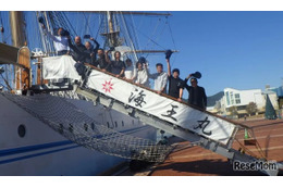 帆船「海王丸」国内体験航海11月、高校生以上募集