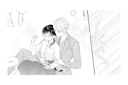 足を踏み外して転びそうに…！とっさに助けてくれたイケメン社長に思わずドキッ【九条社長は秘書の私をお世話したい #９】