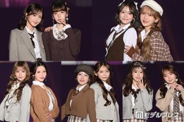 きほら美女10人、スタイル際立つミニスカ制服姿でペアランウェイ「全員可愛い」「見惚れた」【TGC北九州2026】