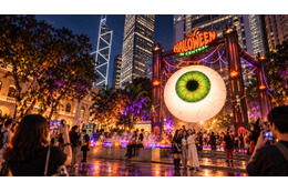 香港で「ハロウィーン・マンス」初開催！街全体がパーティ会場へ変身、⽬⽟のオブジェ＆お化けの牢屋などフォトスポット満載