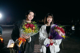 なにわ男子・西畑大吾＆福本莉子、話題の大規模“雨降らし”シーンの裏側 演技スイッチ切り替わる瞬間も【時給三〇〇円の死神】