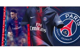 パリ・サンジェルマン、2018-19新ユニフォームを発表！新色の背番号も 画像