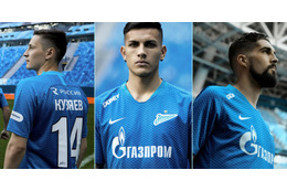 ゼニト・サンクトペテルブルク、「矢」がモチーフの2018-19新ユニフォームを発表！ 画像