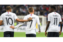 フランス代表、W杯前にイタリア撃破！グリーズマンらの「全ゴール」を見る 画像