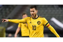 アザール、やんちゃすぎ！W杯前ラストマッチでなんと「味方を突き飛ばす」 画像